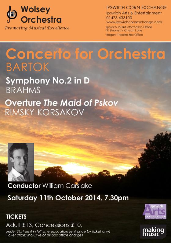 Poster for Saturday 11 Oct 2014