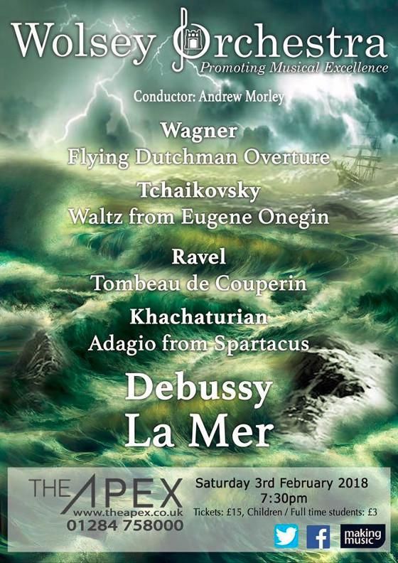 Poster for Saturday 3 Feb 2018