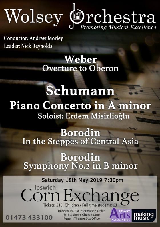 Poster for Saturday 18 May 2019
